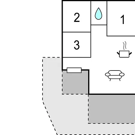 Дом отдыха Lovely In Bjoa With Kitchen